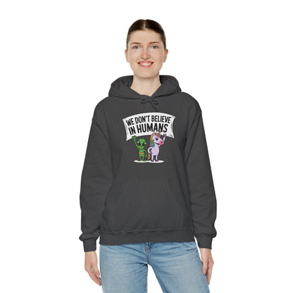 Alien Unicorn Hoodie Sweatshirt - Unisex Heavy Blend™