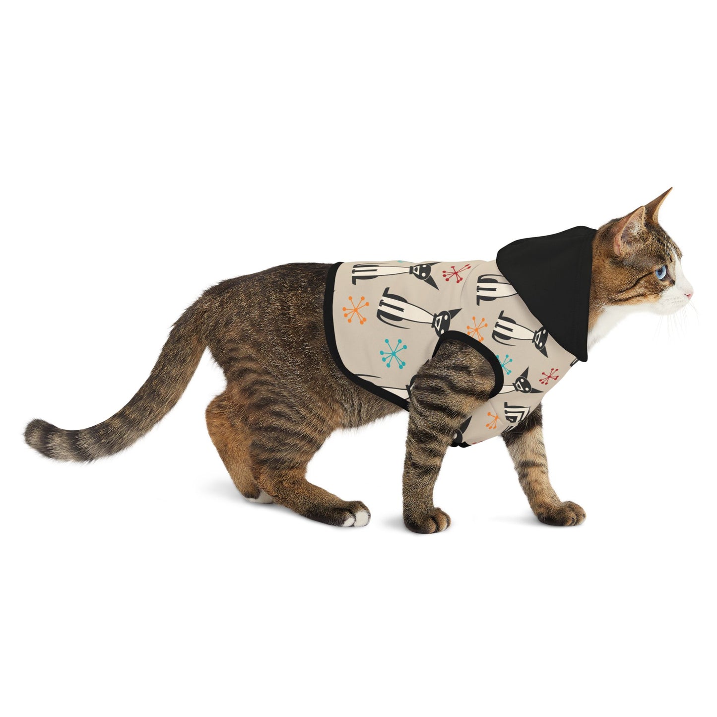 Cat Hoodie - Atomic Cat Design