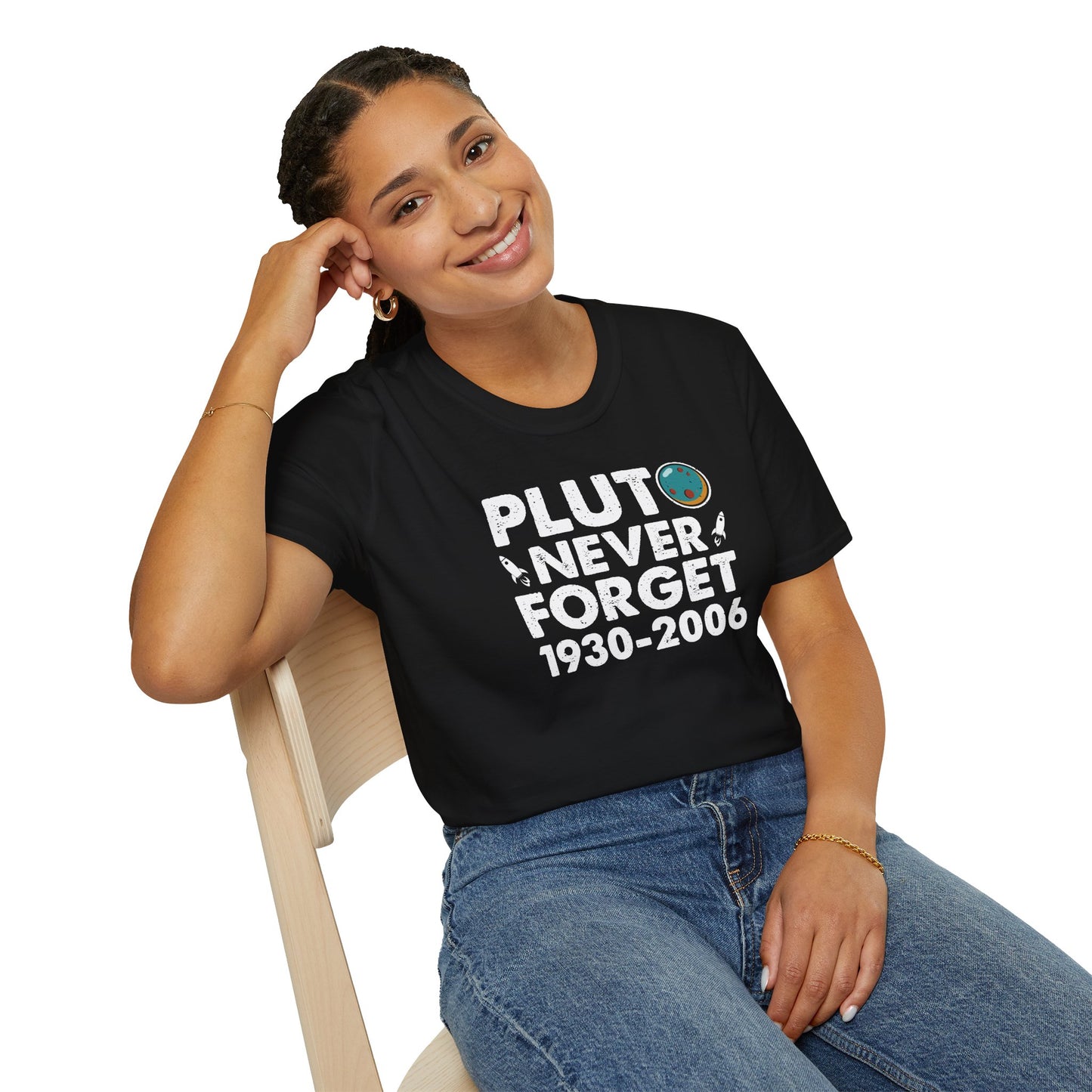 Space Pluto Unisex T-Shirt