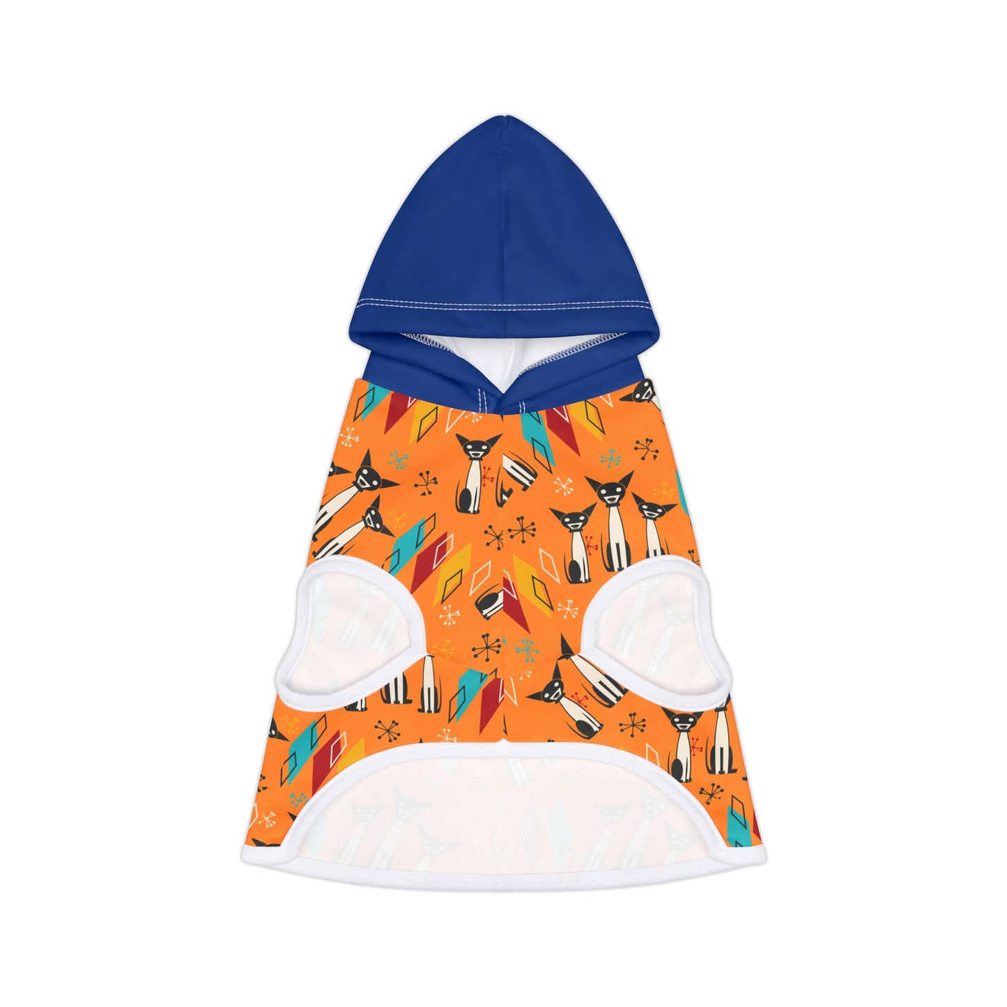 Pet Hoodie - Atomic Orange