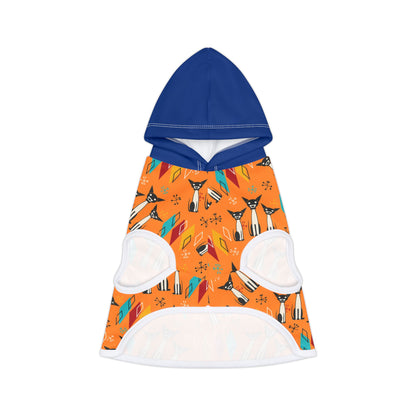 Pet Hoodie - Atomic Orange