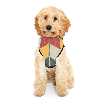 Argyle Golf Pet Hoodie - Cozy and Stylish Pet Apparel