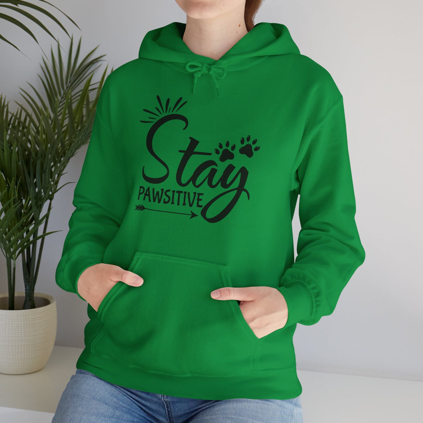 Pawsitive Hoodie - Cozy Unisex Sweatshirt for Animal Lovers